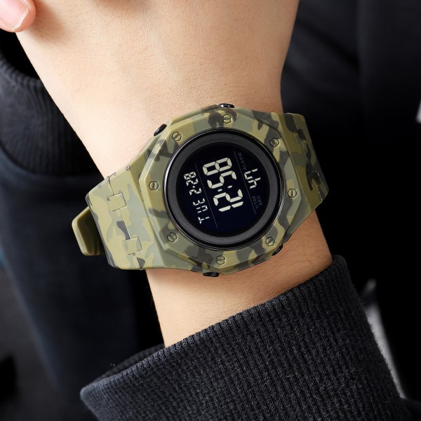 Skmei 2048CMGN Army Green Camo - 3590781