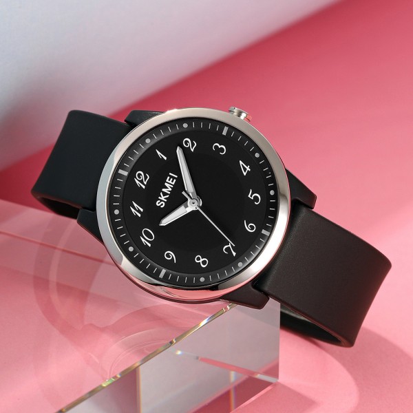 Skmei 2008BK-AC Black Numbers - 3590961