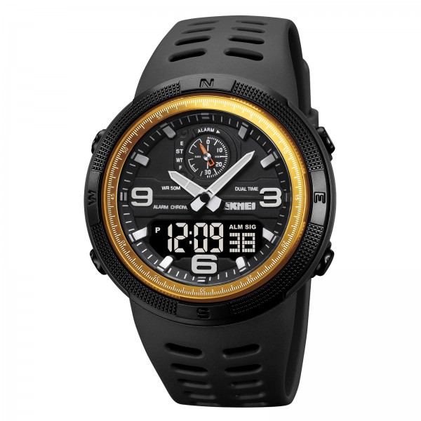 Skmei 1655GDBK Gold-Black SALE - 3591211