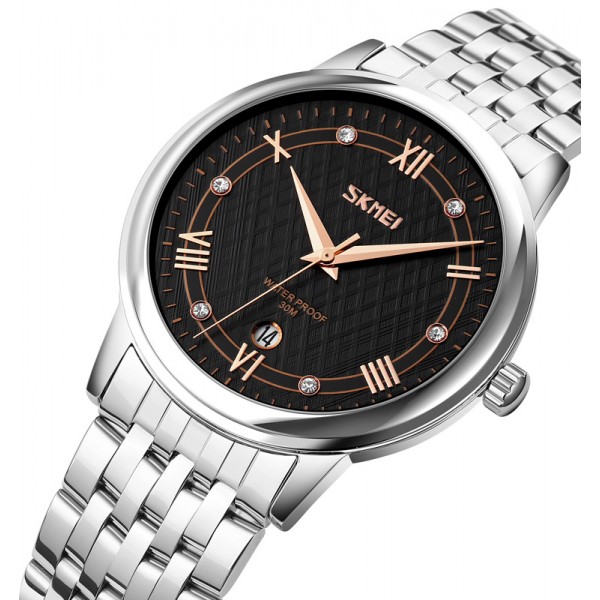 Skmei 9272SIBK-B Silver-Black Men - 3591231 Skmei 9272SIBK-B Silver-Black Men - 3591231