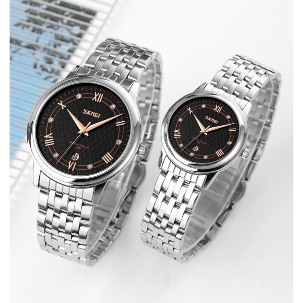 Skmei 9272SIBK-B Silver-Black Men - 3591231 Skmei 9272SIBK-B Silver-Black Men - 3591231