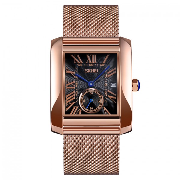 Skmei 9191RGBK Rose Gold-Black - 3591301