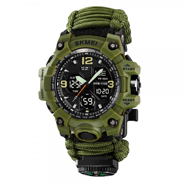 Skmei 1155BNAG Army Green - 3591361