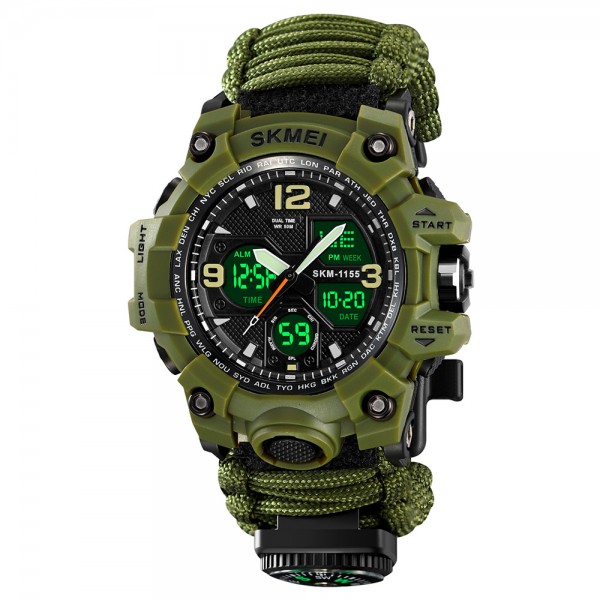 Skmei 1155BNAG Army Green - 3591361 Skmei 1155BNAG Army Green - 3591361
