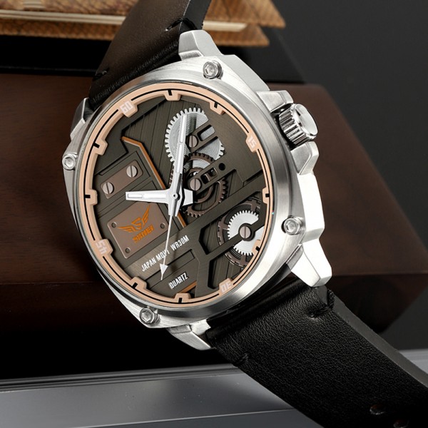 Skmei 2289SIBK Silver-Black - 3591431