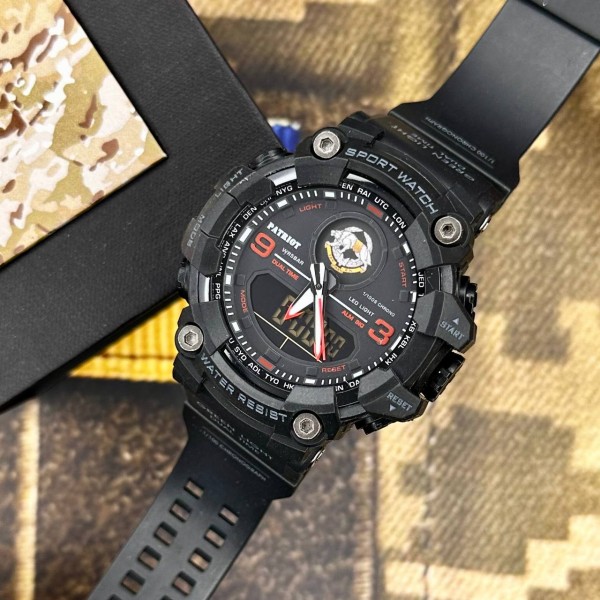 Patriot 001RDSSO ССО Чорні з червоним + Коробка - 1201-0028-30 Patriot 001RDSSO ССО Чорні з червоним + Коробка - 1201-0028-30