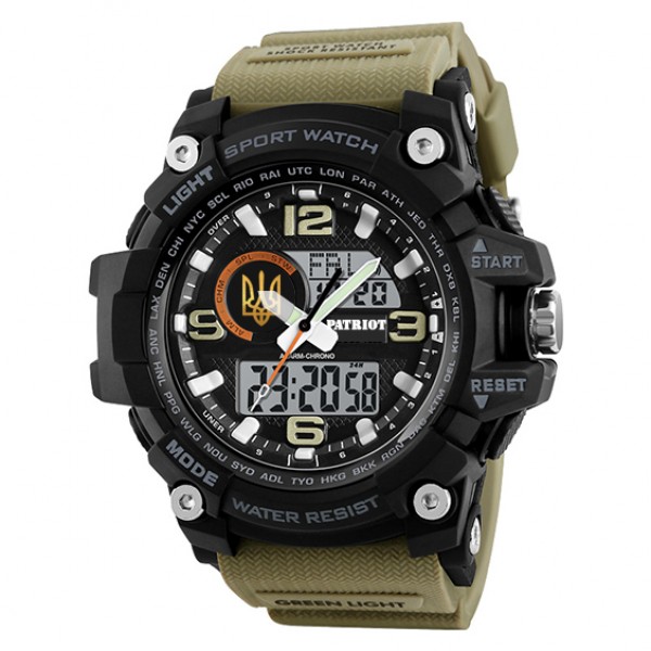 Patriot 012BKKHUAGD Тризуб золото Чорні з хакі + Коробка - 1201-0189-30 Patriot 012BKKHUAGD Тризуб золото Чорні з хакі + Коробка - 1201-0189-30