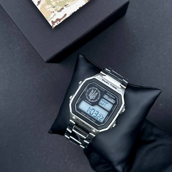 Patriot 011BKUASI Тризуб срібло Срібло + Коробка. - 1201-0229-30 Patriot 011BKUASI Тризуб срібло Срібло + Коробка. - 1201-0229-30