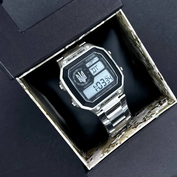 Patriot 011BKUASI Тризуб срібло Срібло + Коробка. - 1201-0229-30 Patriot 011BKUASI Тризуб срібло Срібло + Коробка. - 1201-0229-30