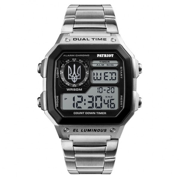 Patriot 011BKUASI Тризуб срібло Срібло + Коробка. - 1201-0229-30 Patriot 011BKUASI Тризуб срібло Срібло + Коробка. - 1201-0229-30