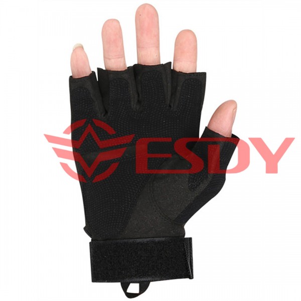 Рукавиці захисні тактичні. Безпалі. ESDY. Чорні - 3591952 Рукавиці захисні тактичні. Безпалі. ESDY. Чорні - 3591952