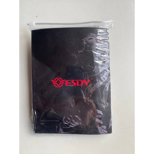 Рукавиці захисні тактичні. Безпалі. ESDY. Чорні - 3591952 Рукавиці захисні тактичні. Безпалі. ESDY. Чорні - 3591952