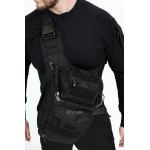 Сумка термос тактическая. 15 л. Черная