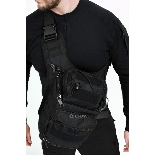 Сумка термос тактична. 15 л. Чорна - 3591902