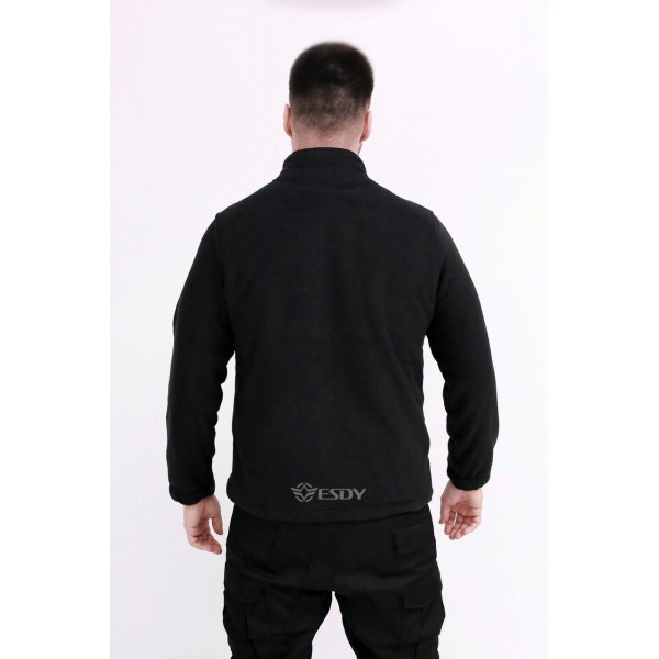 Кофта флисовая тактическая. ESDY. Черная XL - 3591892 Кофта флисовая тактическая. ESDY. Черная XL - 3591892