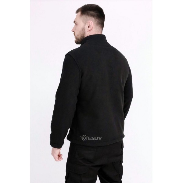 Кофта флисовая тактическая. ESDY. Черная XL - 3591892 Кофта флисовая тактическая. ESDY. Черная XL - 3591892