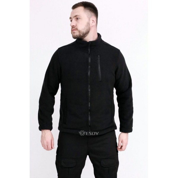 Кофта флисовая тактическая. ESDY. Черная XL - 3591892 Кофта флисовая тактическая. ESDY. Черная XL - 3591892