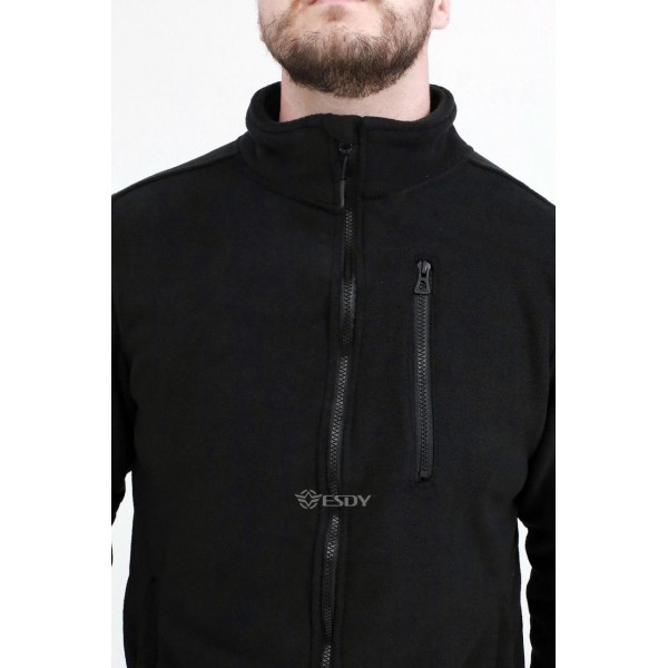 Кофта флисовая тактическая. ESDY. Черная XL - 3591892 Кофта флисовая тактическая. ESDY. Черная XL - 3591892