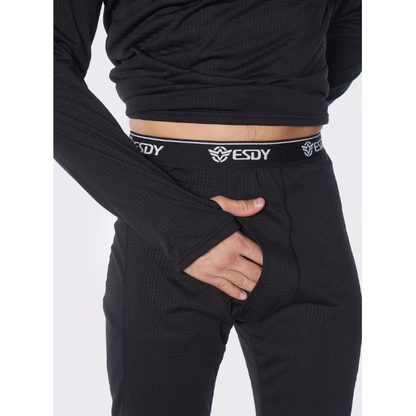 Термобілизна щільна "Кубік". ESDY. Чорна - 3591912 Термобілизна щільна "Кубік". ESDY. Чорна - 3591912