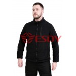 Кофта флисовая тактическая. ESDY. Черная XL