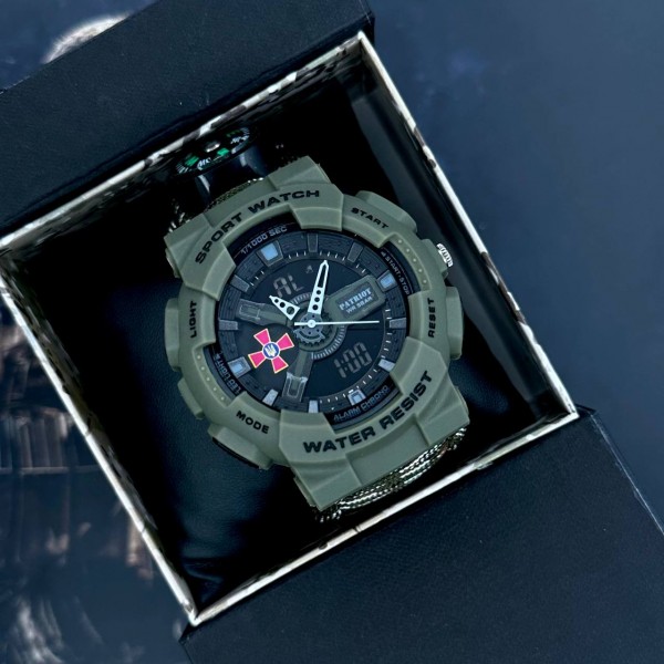 Patriot 005AGSU ЗСУ Паракордовий ремінець Camo Green + Коробка - 1201-0342-30 Patriot 005AGSU ЗСУ Паракордовий ремінець Camo Green + Коробка - 1201-0342-30