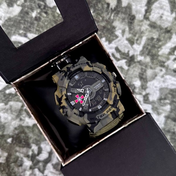 Patriot 005CMGRSU ЗСУ Зелений камуфляж Паракордовий ремінець Army Green + Коробка. - 1201-0334-30 Patriot 005CMGRSU ЗСУ Зелений камуфляж Паракордовий ремінець Army Green + Коробка. - 1201-0334-30