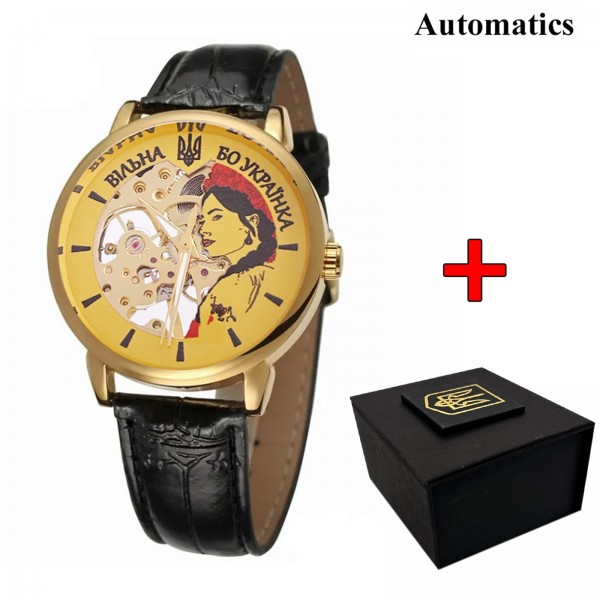 Patriot 022 Gold-Black Automatics Вільна бо Українка - 1201-0442-30