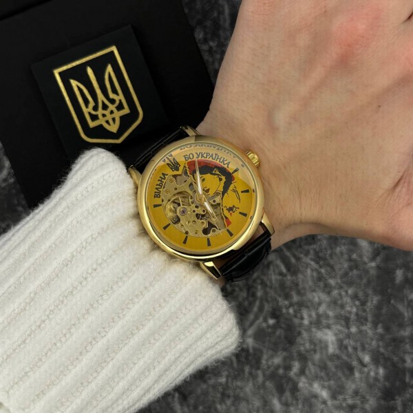 Patriot 022 Gold-Black Automatics Вільна бо Українка - 1201-0442-30 Patriot 022 Gold-Black Automatics Вільна бо Українка - 1201-0442-30