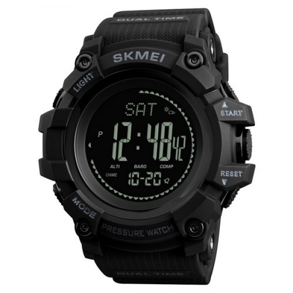 Skmei 1358 Black Smart Watch Compass - 3590042
