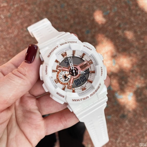 Skmei 1688 White-Cuprum - 3590062 Skmei 1688 White-Cuprum - 3590062