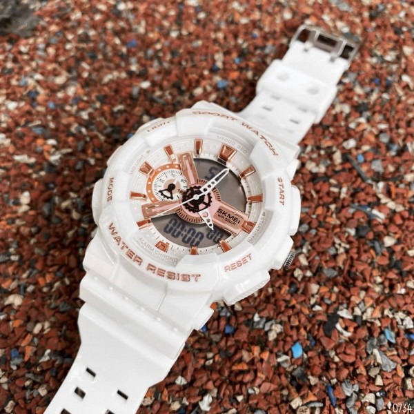 Skmei 1688 White-Cuprum - 3590062 Skmei 1688 White-Cuprum - 3590062