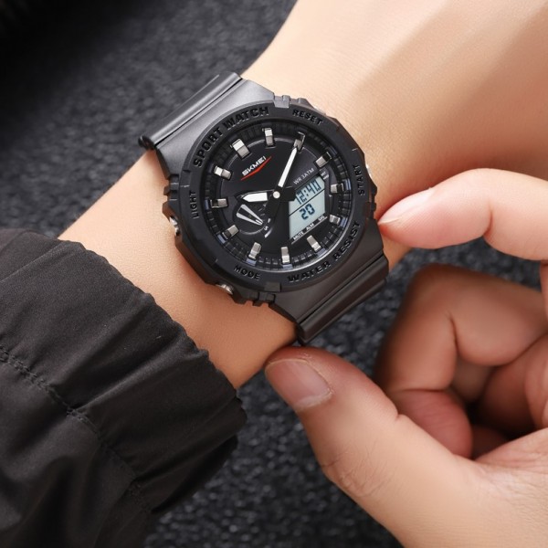 Skmei 2351BKWT Black-White - 3591752