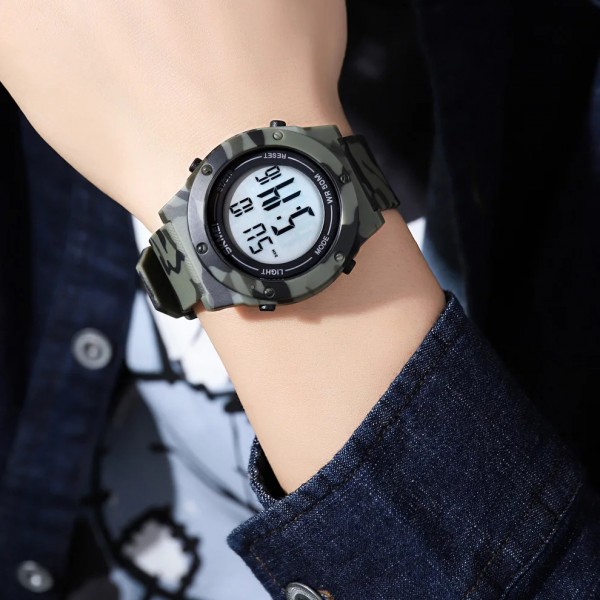 Skmei 1772CMGNWT Camo Green-White - 3590222