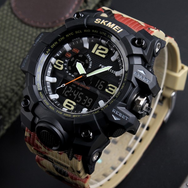 Skmei 1155BCMRD Black-Camo Red - 3590252 Skmei 1155BCMRD Black-Camo Red - 3590252