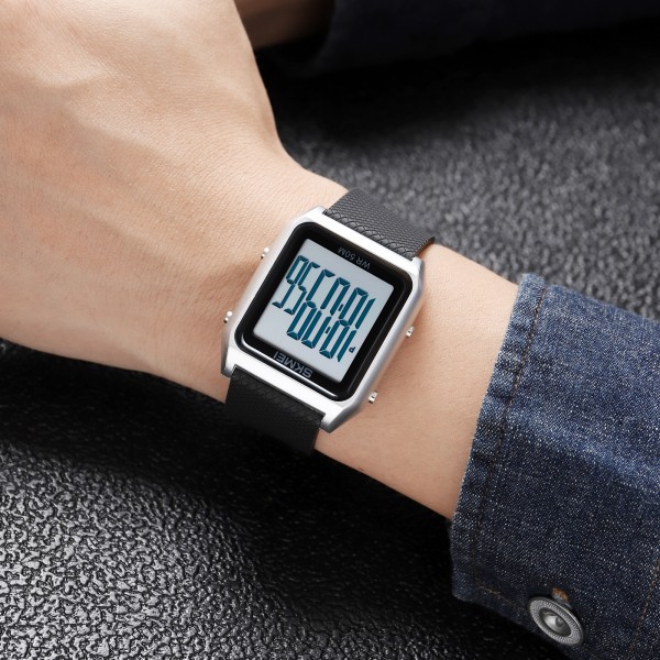 Skmei 1866SIWT Silver- White - 3590452 Skmei 1866SIWT Silver- White - 3590452