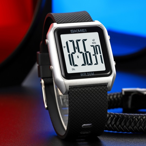 Skmei 1866SIWT Silver- White - 3590452 Skmei 1866SIWT Silver- White - 3590452