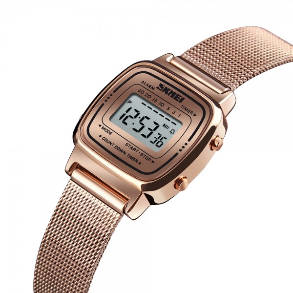 Skmei 1901MHRG Rose Gold Mesh - 3590492