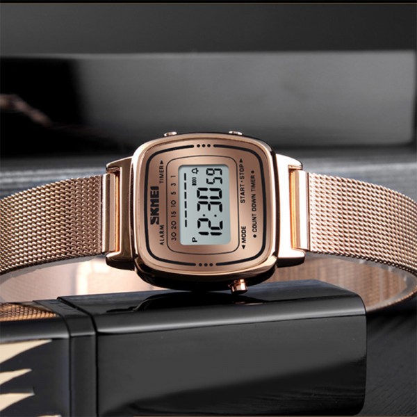 Skmei 1901MHRG Rose Gold Mesh - 3590492