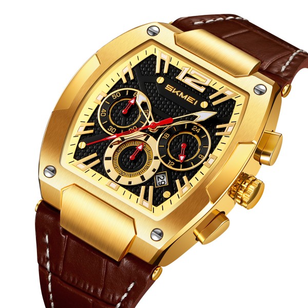 Skmei 9357GDBN Gold-Brown - 3591792