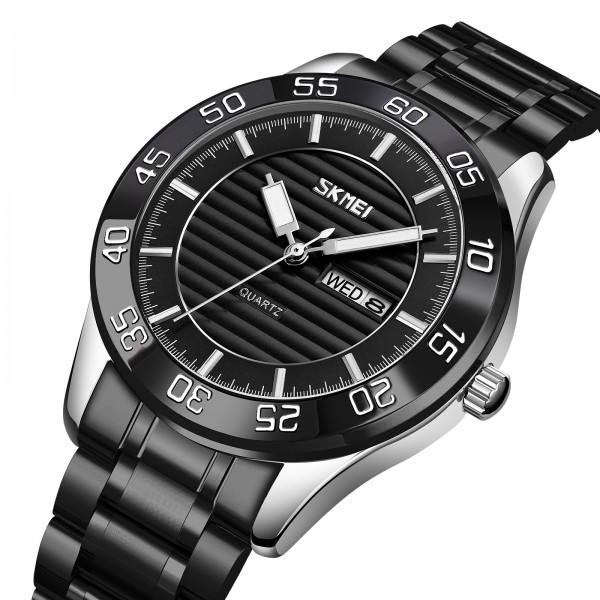 Skmei 9293SIBKBK Silver-Black SALE - 3590582