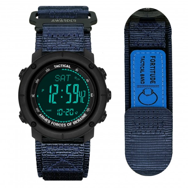 Awarder 036 Nylon Black-Blue - 1202-0100-29
