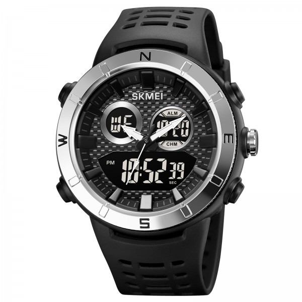 Skmei 2014SIBK Silver-Black - 3590722