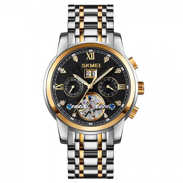 Skmei M029TGDBK Gold-Silver-Black - 3590822