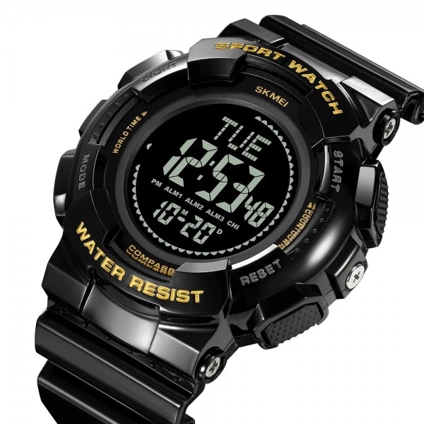 Skmei 2077BKGD Black Gold+Compass - 3590922 Skmei 2077BKGD Black Gold+Compass - 3590922