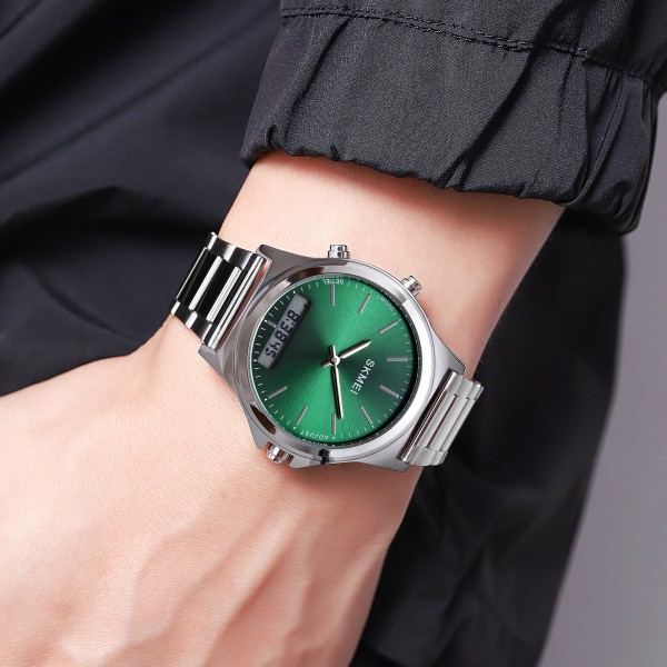 Skmei 2120SIGN Silver-Green - 3591092 Skmei 2120SIGN Silver-Green - 3591092