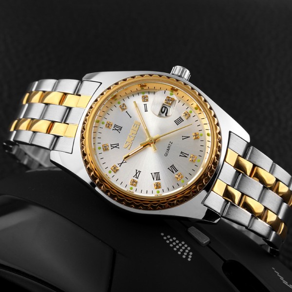 Skmei 9098SI-B Silver Men - 3591242 Skmei 9098SI-B Silver Men - 3591242