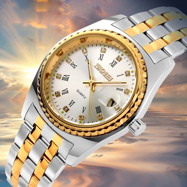 Skmei 9098SI-B Silver Men - 3591242 Skmei 9098SI-B Silver Men - 3591242