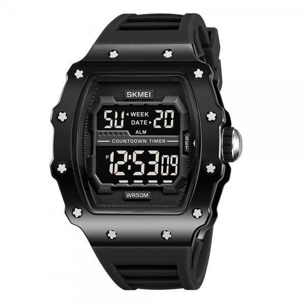 Skmei 2296BTBKBK Bright Black - 3591362