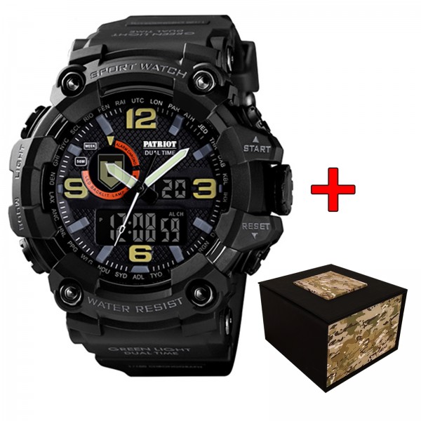 Patriot 002BKTRO ТРО Чорні + Коробка - 1201-0074-30