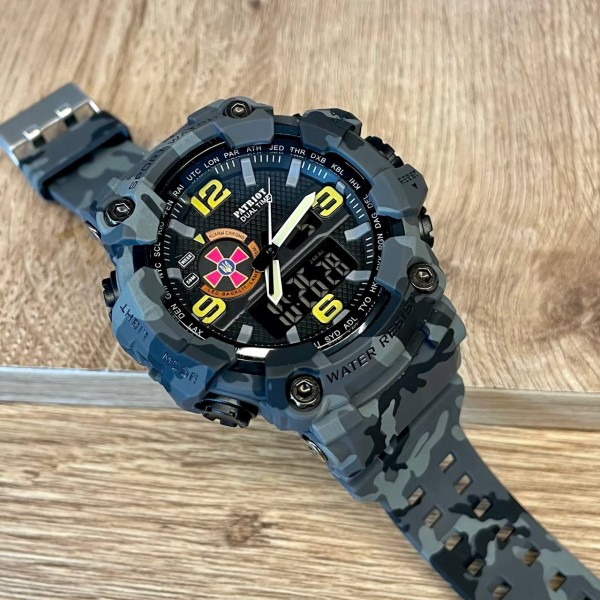 Patriot 002CMGYSU ЗСУ Сірий камуфляж + Коробка. - 1201-0052-30